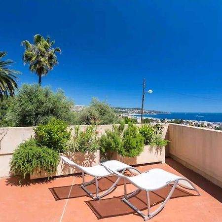 Relaxing Place With Wonderful View...Calme Avec Vue Magnifique Sur La Baie Des Anges, Mais En Campagne A 12 Minutes De La Promenade Des Anglais Nice Exteriér fotografie